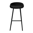 Kick Bar Stool Finn - 80cm - Black