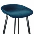 Kick Bar Stool Finn - 80cm - Dark Blue