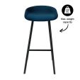 Kick Bar Stool Finn - 80cm - Dark Blue