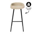 Kick Bar Stool Finn - 80cm - Champagne