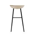 Kick Bar Stool Finn - 80cm - Champagne