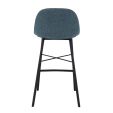 Kick Bar Stool Jade - Blue