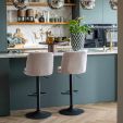 Kick Bar Stool Liam - Taupe
