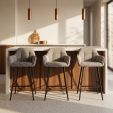 Kick Bar Stool Lynn - Grey