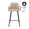 Kick Bar Stool Lynn - Champagne