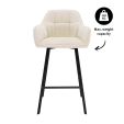 Kick Bar Stool Lynn - Crème