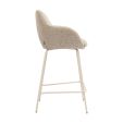 Kick Bar Stool Nolan - Taupe