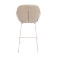 Kick Bar Stool Nolan - Taupe