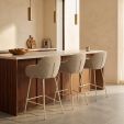 Kick Bar Stool Nolan - Taupe