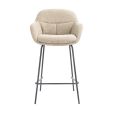 Kick Bar Stool Nolan - Taupe