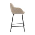Kick Bar Stool Nolan - Taupe