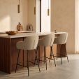 Kick Bar Stool Nolan - Taupe