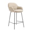 Kick Bar Stool Nolan - Taupe