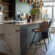 Kick Bar Stool Reza - Grey
