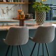 Kick Bar Stool Reza - Grey