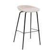 Kick Bar Stool Riga - 80cm - Champagne