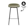 Kick Bar Stool Riga - 70cm - Green