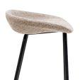 Kick Bar Stool Riga - 80cm - Taupe