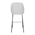 Kick bar stool Suus - Grey