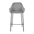 Kick bar stool Suus - Dark Grey