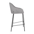 Kick bar stool Suus - Dark Grey