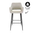 Kick Bar Stool Yoni - Champagne