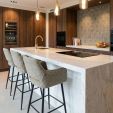 Kick Bar Stool Yoni - Taupe