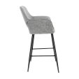 Kick Bar Stool Youri - Grey