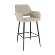 Kick Bar Stool Youri - Taupe