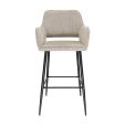Kick Bar Stool Youri - Taupe
