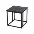 Kick Side Table Anna 45x45 - Black