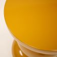 Kick side table Cato - Ochre yellow