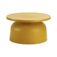 Kick Side table Elio - Yellow