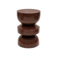 Kick side table Esra - Brown
