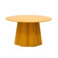 Kick side table Ida - L - Ochre yellow