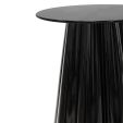 Kick side table Ida - M - Black