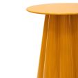 Kick side table Ida - M - Ochre yellow