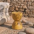 Kick Side table Tess - Yellow