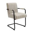 Kick Isa Tubular Frame Chair - Beige