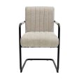 Kick Isa Tubular Frame Chair - Beige