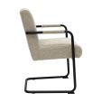 Kick Isa Tubular Frame Chair - Beige