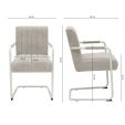 Kick Isa Tubular Frame Chair - Beige