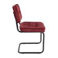 KICK IVY Tubular Frame Chair - Red