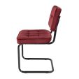 KICK IVY Tubular Frame Chair - Red