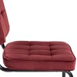 KICK IVY Tubular Frame Chair - Red
