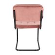 KICK IVY Tubular Frame Chair - Pink
