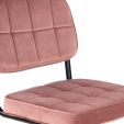 KICK IVY Tubular Frame Chair - Pink