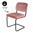 KICK IVY Tubular Frame Chair - Pink