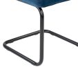 KICK IVY Tubular Frame Chair - Dark Blue