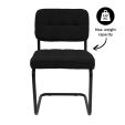 Kick Yves Tubular Frame Chair - Black